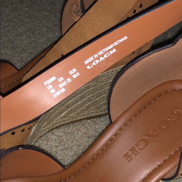 Coach wedges - Picture 3 of 3